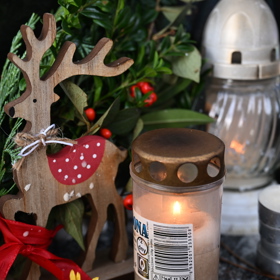 Lidé přišli uctít památku Aničky Slováčkové.