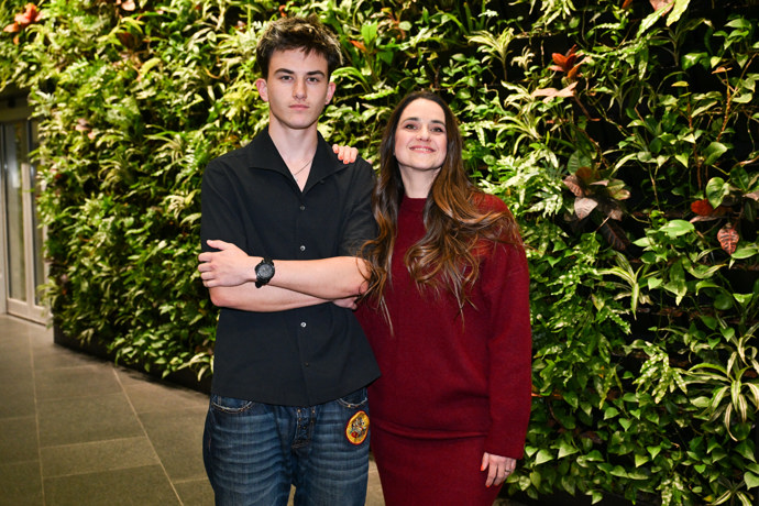 FOTO: Libuše Vojtková se synem Matyášem Vojtkem. – stránka 6