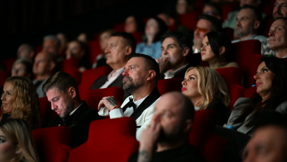 FOTO: Dojatý Tomáš Řepka v sále Slovanského domu.