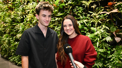 FOTO: Libuše Vojtková se synem Matyášem během rozhovoru pro eXtra.cz.