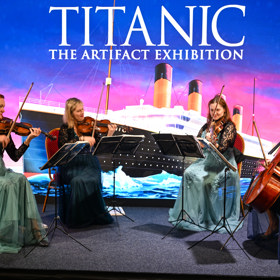 Výstava Titanic v Praze.