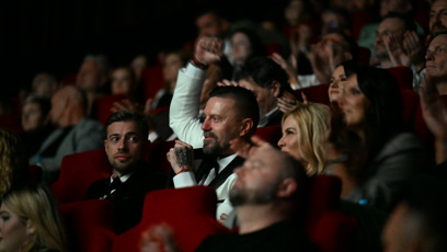 FOTO: Dojatý Tomáš Řepka po premiéře.