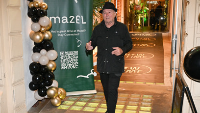 FOTO: Petr Janda při odchodu z večírku.