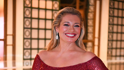 FOTO: Krásná moderátorka Lucie Borhyová.