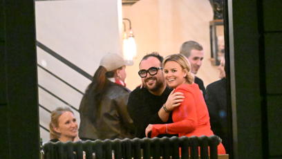 FOTO: Herečka to po skončení přenosu pořádně roztočila.