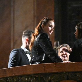 Denisa Nesvačilová zářila v pražské Lucerně.