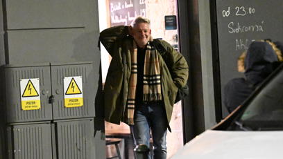 FOTO: Aleš Háma na odchodu.