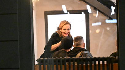 FOTO: Absolonová měla perfektní náladu.