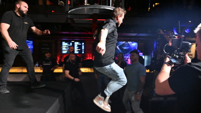 FOTO: Tadeáš Veselý si vyhlédl Samira pod pódiem.