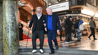 FOTO: Jiří Lábus si nenechal ujít premiéru nové české komedie Milion.