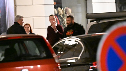 FOTO: Karlos Vémola zamířil na afterparty.