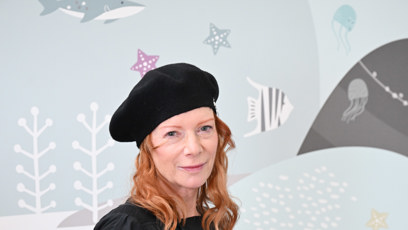 FOTO: Bára Štěpánová přišla celá v černém.