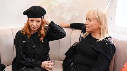 FOTO: Pavla Tomicová a Bára Štěpánová si na akci užívaly pohodu.