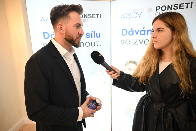 FOTO: Tomáš Arsov promluvil o svém studiu v Londýně.