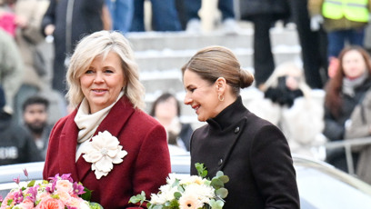 FOTO: Petr Pavel a Eva Pavlová na Hradě přijali návštěvu.