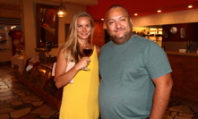 Patrik Hezucký s partnerkou.