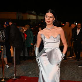 Dominique Alagia je velmi krásná žena.  