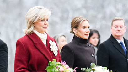 FOTO: Petr Pavel a Eva Pavlová na Hradě přijali návštěvu.