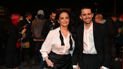 FOTO: Lucie Bílá dorazila v doprovodu syna Filipa.