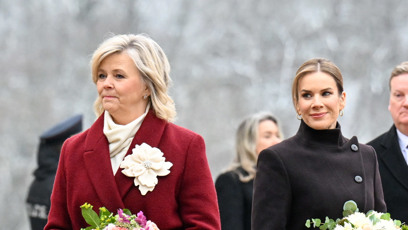 FOTO: Petr Pavel a Eva Pavlová na Hradě přijali návštěvu.