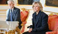 Petr Pavel a Eva Pavlová přivítali na Hradě albánského prezidenta a jeho choť.