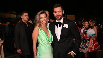 FOTO: Marek Ztracený s manželkou Marcelou.