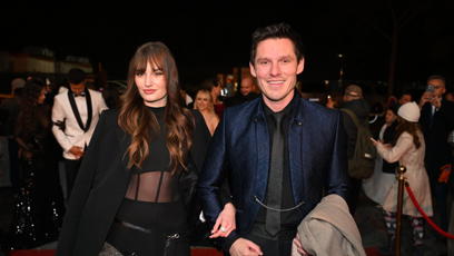 FOTO: Pavel Callta s partnerkou dorazil z Pece pod Sněžkou, kde provozuje penzion.