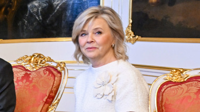 FOTO: Petr Pavel a Eva Pavlová na Hradě přijali návštěvu.