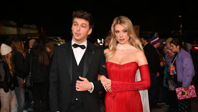 FOTO: Jan Macák alias Ment s krásnou partnerkou.