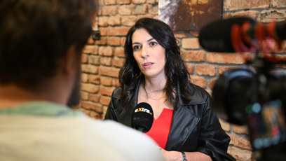 FOTO: Markéta Pekarová Adamová během rozhovoru pro eXtra.cz.