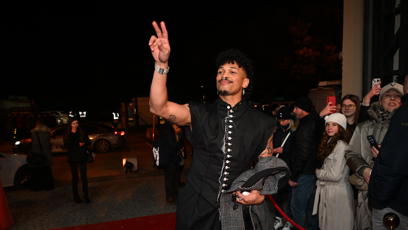 FOTO: Ben Cristovao v dobré náladě.