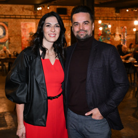 Markéta Pekarová Adamová s manželem.