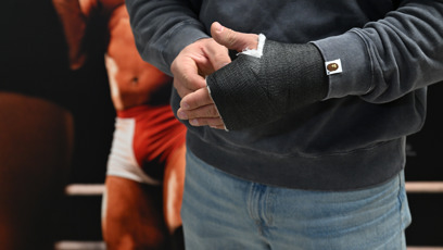 FOTO: Jakub Enžl má zlomenou ruku.