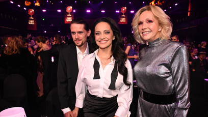 FOTO: Lucie Bílá se svým synem Filipem a Helenou Vondráčkovou.