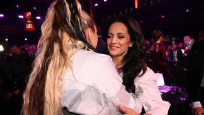 FOTO: Lucie Bílá se vítala s Ewou Farnou.