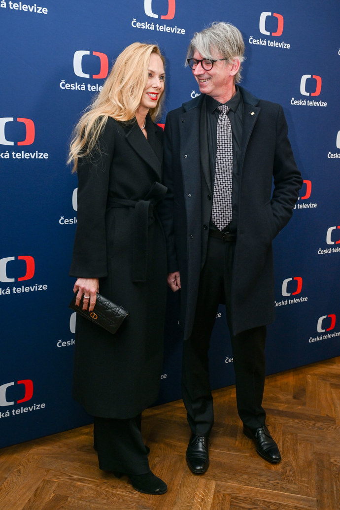 FOTO: Jiří Strach se svou půvabnou partnerkou.