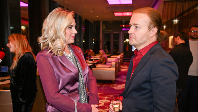 FOTO: Leona Machálková se bavila s Pavlem Šporclem.