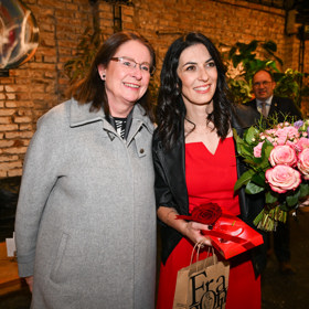 Miroslava Němcová s Markétou Pekarovou Adamovou.