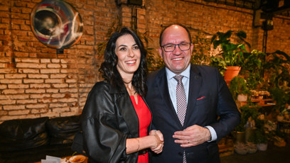 FOTO: Markéta Pekarová damová a ministr zemědělství Marek Výborný.