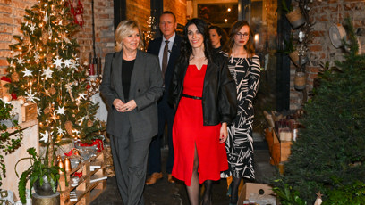 FOTO: Markéta Pekarová Adamová přivedla první dámu.