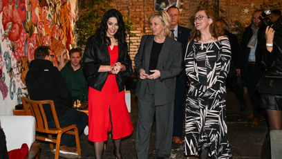 FOTO: Markéta Pekarová Adamová, Eva Pavlová a Tereza Šídlová.