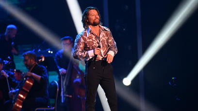 FOTO: Richard Krajčo zazpíval jeden ze svých hitů.