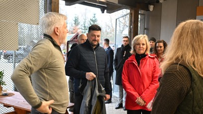 FOTO: Prezident Petr Pavel spolu se svou ženou v Karlovarském kraji.