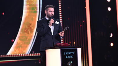 FOTO: Cenu za nejoblíbenější písničku posluchačů známého rádia si odnesl Marek Ztracený.