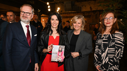 FOTO: Petr Fiala, Markéta Pekarová Adamová, Eva Pavlová, Tereza Šídlová.