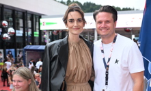 Ondřej Brzobohatý zašel na Sebastiana se svou ženou Danielou.