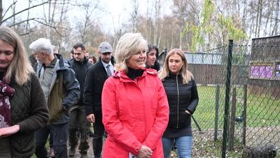 FOTO: Petr Pavel a Eva Pavlová na procházce v rezervaci Soos.