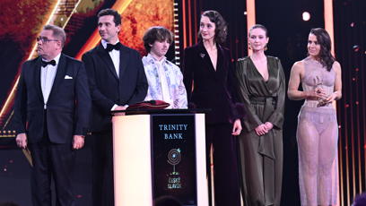 FOTO: Jednu z cen předávali herci, kteří byli v některém z nováckých kriminálních seriálu zavražděni.