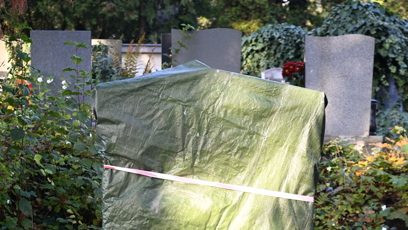 FOTO: Pomníček Aničky Slováčkové nechal zbudovat její otec Felix Slováček.