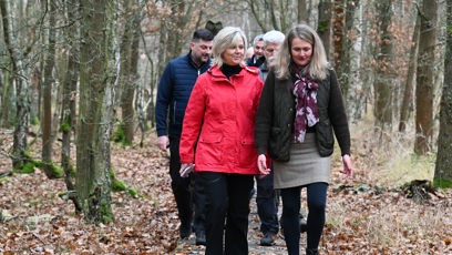 FOTO: Petr Pavel a Eva Pavlová na procházce v rezervaci Soos.